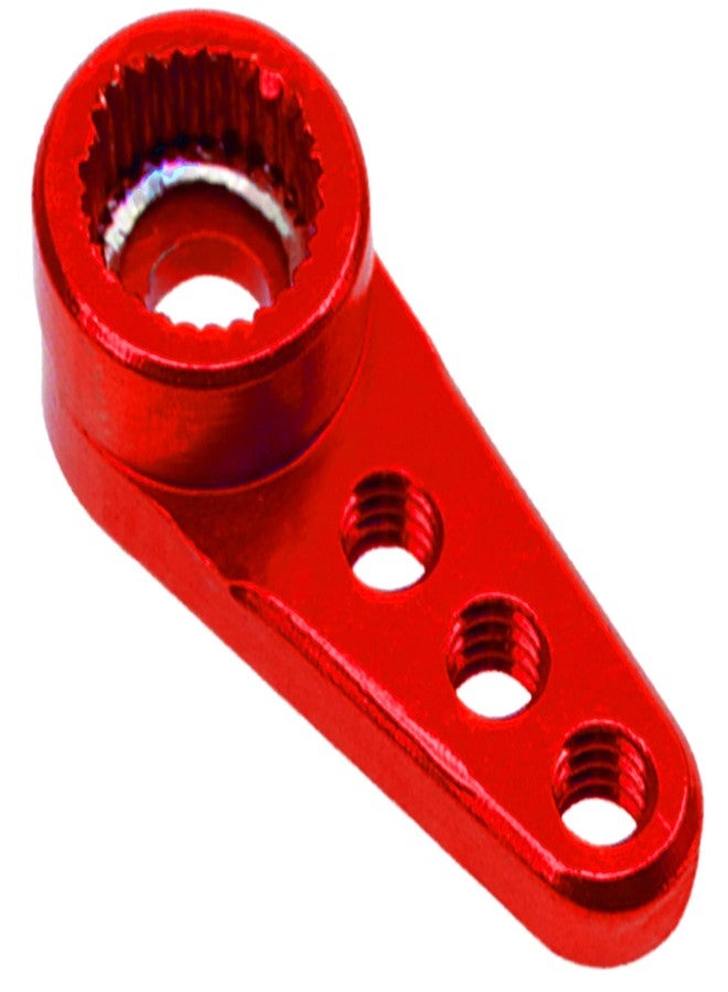 Vgoohobby Front Steering Link Rod Servo Link Linkages with 28T Servo Arm Compatible with WLtoys 1/28 K969 K979 K989 K999 P929 P939 Mini-Q Mini-Z RC Car (Red) - Image 2